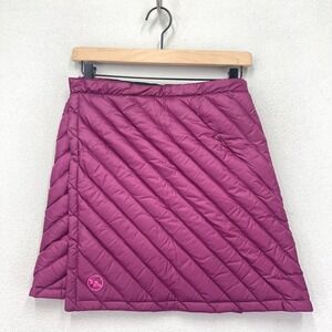 Big Agnes Downtek Mini Skirt Womens S Pink Puffer Down Winter Warm